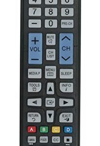 New AA59-00785A Replaced Remote fit for Samsung Plasma TV UN24H4000AF UN28H4000AF UN28H4000AFXZA UN32JH4005FXZP UN40H4005AF UN48H4005AF UN48H4005AFXZA UN58H5005AFXZA LT24D310NHL/ZA PN43F4500