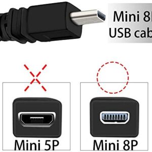 BRST USB Data Sync Cable Cord for FujiFilm Camera Finepix Real 3D W1 W 1 W 3 W3 JV400