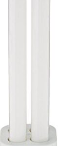 Sylvania 20683 (12-Pack) 18-Watt Double Tube Compact Fluorescent Light Bulb, 2700K, 1150 Lumens, 82 CRI, T4 Shape, 4-Pin G24q-2 Base