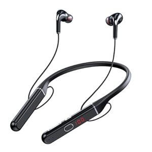 mianht stereo earbuds earphone waterproof headset for work travel bluetooth sport headphones wireless high-power bluetooth earphones neck-mounted earphones