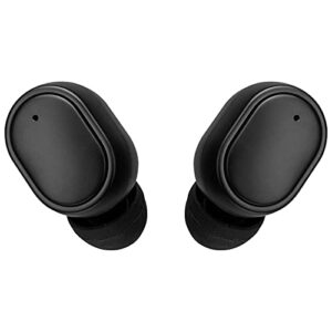 iLive Truly Wire-Free Earbuds, Sweatproof, Includes 3 Set of Ear Tips, Black (IAEBT40B)