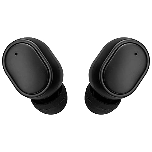 iLive Truly Wire-Free Earbuds, Sweatproof, Includes 3 Set of Ear Tips, Black (IAEBT40B)