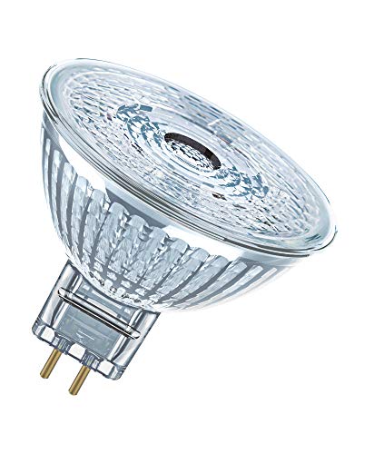 Osram 4058075431454 Superstar 12 V LED Lamps, pin Base, Reflector MR16, LV DIM, Set of 10, Cold White