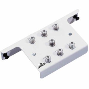 Leviton 47690-6C2 1x6 2GHz Passive Video Splitter, White