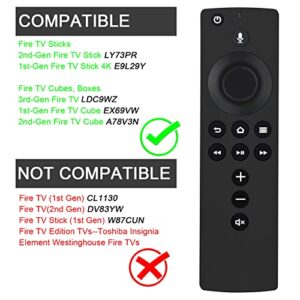 PERFASCIN Replacement Remote L5B83H Fit for Amazon Fire TV Stick 4K LY73PR E9L29Y Fire TV Cube EX69VW A78V3N Fire TV LDC9WZ with Voice Function