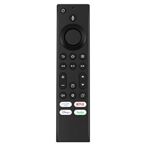 ns-rcfna-21 ct-rc1us-21 replacement voice remote control fit for insignia & toshiba smart fire tv 32lf221c19 tf-32a710u21 ns-24df310na21 ns-75f301na21 ns-55df710na19