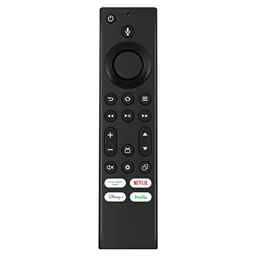 NS-RCFNA-21 CT-RC1US-21 Replacement Voice Remote Control fit for Insignia & Toshiba Smart fire TV 32LF221C19 TF-32A710U21 NS-24DF310NA21 NS-75F301NA21 NS-55DF710NA19