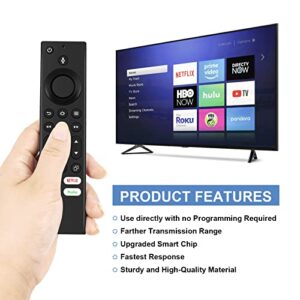 NS-RCFNA-21 CT-RC1US-21 Replacement Voice Remote Control fit for Insignia & Toshiba Smart fire TV 32LF221C19 TF-32A710U21 NS-24DF310NA21 NS-75F301NA21 NS-55DF710NA19