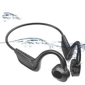 bzdzmqm wireless bluetooth headset bone conduction headset,ip67 waterproof sweatproof sports headset business headset ear hook gaming earbuds long distance connection headset fast charging