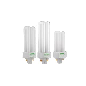 LEDVANCE DULUX CF42DT/E/IN/835/ECO/20871 Triple Compact Fluorescent Lamp, 42 W, CFL Lamp, GX24q-4 Lamp Base, T4X3 Shape