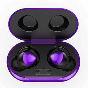 urbanx street buds plus true bluetooth earbud headphones for samsung galaxy tab pro 8.4 – wireless earbuds w/noise isolation – purple (us version with warranty)