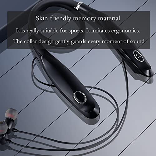 Xinsren The Newly Wireless Earbuds Bluetooth Headphones Neck Hanging Headphones Support Fast Charging in-Ear Type Sports Running Ultra Long Life Headphones