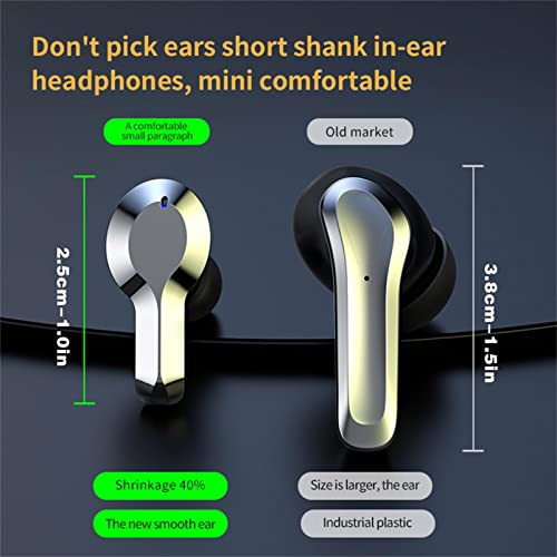 Wireless Bluetooth 5.3 Earbuds-TWS-Headphones Phone Holder 2 in 1 Digital Display Touch-Control Hi-fi Wireless Earphones Earbuds Headset Ipx4 Waterproof for Sports Gym