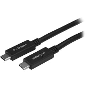 startech.com 3ft / 1m usb c to usb c cable – usb 3.1 (10gbps) – 4k – usb-if – charge and sync – usb type c to type c cable – usb type c cable (usb31cc1m)
