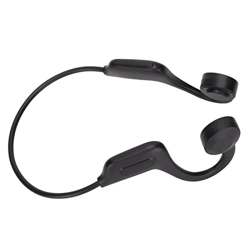 Bone Conduction Headphones, Wireless Bluetooth 5.1 Headset, Ear Hook Stereo Earphones with Mic, Noise Canceling Waterproof Sports for Sports Headsets for Running Bicycling