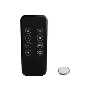 replacement remote control for bose solo 5 series ii tv soundbar sound (black)