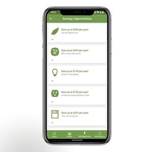 Vue Smart Home Energy Monitor | Works only w/PG&E, SCE, SDGE, PPL, First Energy, Ohio Edison, Burlington Electric & Green Mountain Power | Connects to Your Electric Meter | Solar Net Metering