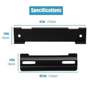 WB-120 Wall Mount Kit Compatible with Bose Solo 5 Soundbar Wall Mount-Sound bar Mount Under TV for Bose CineMate 120 SoundTouch 120 with Mounting Hardware Screw and Wall Anchors