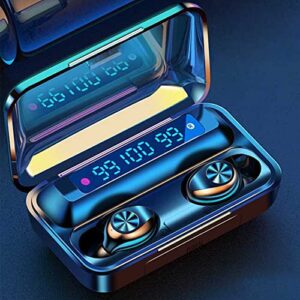 bluetooth headphones true wireless earbuds touch control with led charging case ipx7 waterproof stereo in-ear earphones bluetooth 5.0 sports ear buds with built-in mic