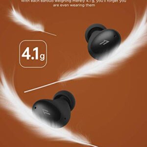 1MORE Colorbuds Wireless Earbuds Bluetooth 5.0 Headphone with Fast Charging, Qualcomm Chip IPX5 Waterproof Stereo in-Ear Earphones CVC8.0 Build-in Dual Mic ENC Auto Play/Pause Aptx, AAC, 22H (Renewed)