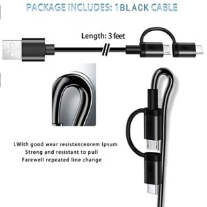 Mirco USB C Charger Charging Cable Cord Compatible for BlueParrott B650-XT B550-XT B450-XT B350-XT S450-XT B250-XTS C300 C400-XT Headset, Jabra Elite 3 4 7 85t 85h 75t 45e 65t Active 75t Headphones