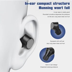 UrbanX X7 Sports Wireless Earbuds 5.0 IPX5 Waterproof Touch Control True Wireless Earbuds with Mic Earphones in-Ear Deep Bass Built-in Mic Bluetooth Headphones for Samsung Galaxy A52 5G