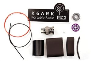 k6ark qrp antenna matching unit kit – male bnc (ak-qrp-bnc-m)