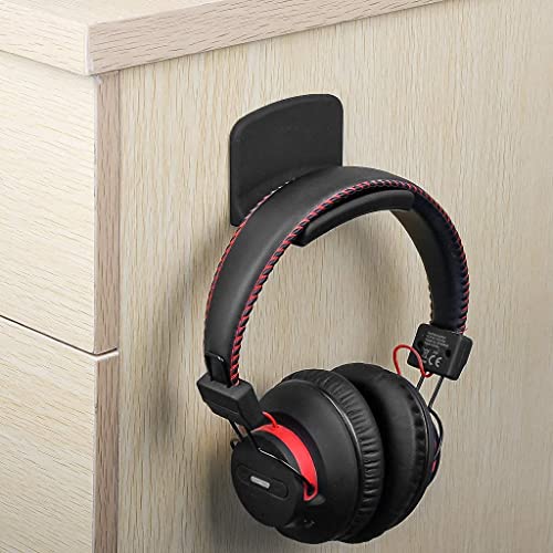 Avantree Audition & HS907 Audition 40 hr Bluetooth Over Ear Headphones with Microphone for PC Computer Phone Call & Headphone Hanger Holder Wall Mount