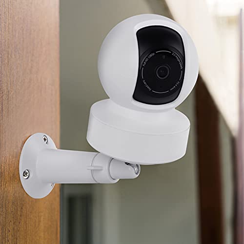 UYODM Wall Mount for Kasa Indoor Pan/Kasa Smart KC110 Dome/Kasa Smart 2K Security Camera, 360 Degree Adjustable Security Mount Holder (Camera Not Included) (White)