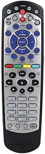 Amtone Replacement Remote Control for Dish Network 20.1 IR Satellite Receiver Compatible with Dish Network 1 Only Instruction Included