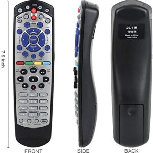 Amtone Replacement Remote Control for Dish Network 20.1 IR Satellite Receiver Compatible with Dish Network 1 Only Instruction Included