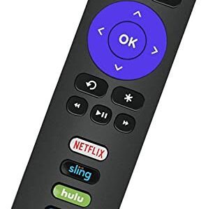 Universal Remote Control Replacement for All Sanyo ROKU TV