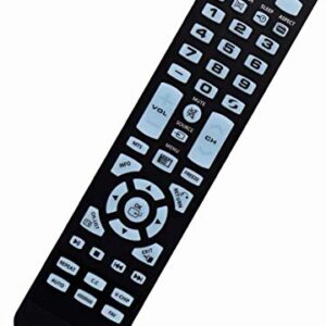 WS-1688 Remote Control Replacement for Westinghouse WD49FB1018 WD32HB1120 WD32HKB1001 DVD Combo TV