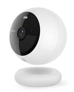 noorio b200 security camera wireless outdoor, 1080p home security camera, wire-free battery powered wifi camera, color night vision, ai motion detection, work with alexa, set up in minutes