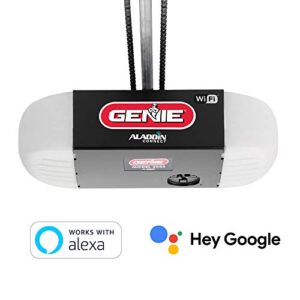 Genie Chain Glide Connect Essentials Smart Garage Door Opener - Reliable Chain Drive Opener With LED Lighting- Works with Alexa, SmartThings, Brilliant Smart Home