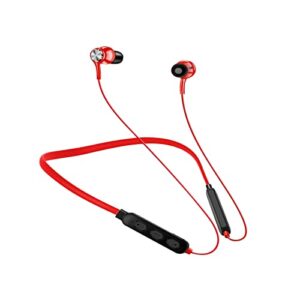 neckband bluetooth headphones,hd stereo wireless sports earphones,around neck bluetooth headphones noise cancelling mic,magnetic attraction