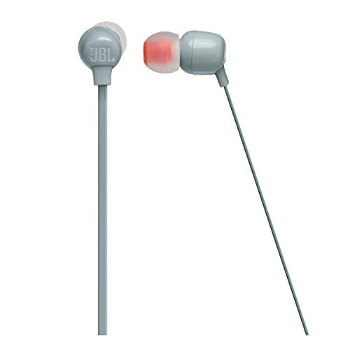 JBL TUNE 115BT - Wireless In-Ear Headphone with Remote - Gray (JBLT115BTGRYAM)