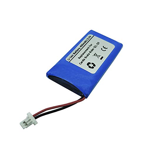 Starnovo 3.7V 450mAh Replacement Battery for Cardo Scala Rider Q1, Q3 Bluetooth Headsets