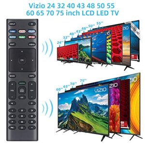 UNOCAR Remote for Vizio Smart TV Remote XRT-136 and Vizio Smart TV Quantum 4K UHD HDTV SmartCast Watchfree Vizio D E M P V Series LED LCD 24 32 40 43 48 50 55 60 65 70 75 inch TV Netflix Hulu Prime