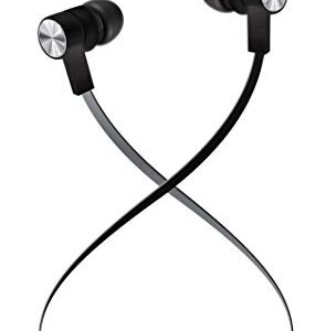 Maxell Bass 13 Black Bluetooth Wireless Earbuds, 3 Hours of Talk/Play Time, Rubberized Earbuds, Volume Control (B13-EB2)