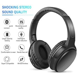 MOMFEI Sports Stereo Headset Headset Headset Headset Music Microphone HK02 Wireless Bluetooth Foldable (Black, One Size)