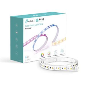 Kasa Smart TP-Link LED Strip Lights Multicolor WiFi & Kasa Smart Dimmer Switch, Single Pole, Needs Neutral Wire,WiFi Light Switch for LED Lights, Works with Alexa and Google Assistant, 1-Pack(HS220)