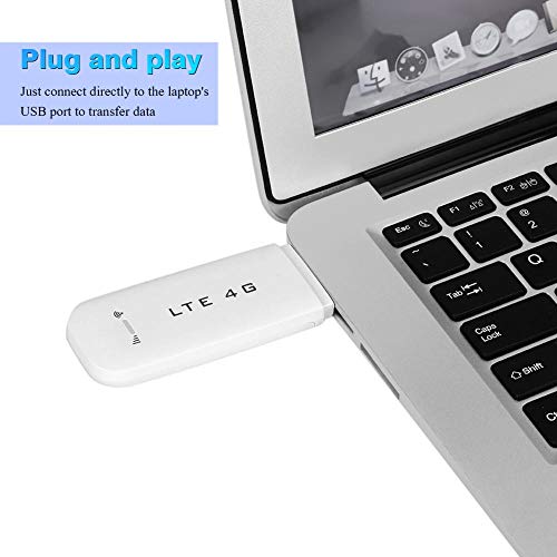 4G LTE USB Network Adapter Wireless WiFi Hotspot Router Modem Stick, Mini Network Adapter Share up to 10 WiFi Users,Memory, Expansion up to 32GB (with WiFi Function)