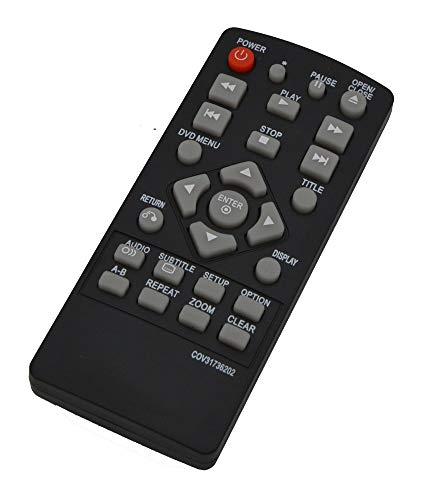 Replacement Remote Control for LG DP132 DP132NU DVD Player Remote Control Compatible with COV31736202 LG DVD Player Remote