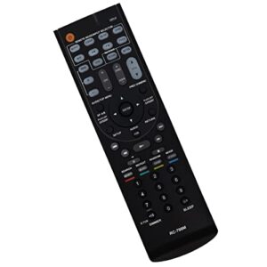 New RC-799M Replacement Remote Control fit for Onkyo HT-S3500 HT-R548 HT-RC330 TX-SR313 HT-S5500 HT-R591 HTS5500 HTR591 HTS3500 HTR548 HTRC330 HT-RC430 HTRC430 Audio Video AV Receiver