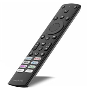 replacement remote for all insignia fire tvs and toshiba fire edition/amz omni fire tv/amz 4-series fire tvs with netflix, prime video, imdbtv, hulu and more