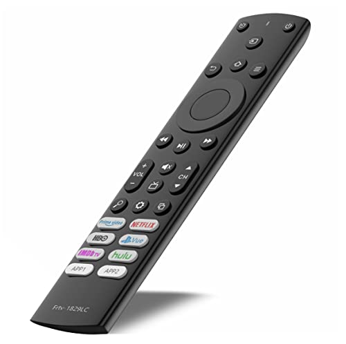 Replacement Remote for All Insignia Fire TVs and Toshiba Fire Edition/AMZ Omni Fire TV/AMZ 4-Series Fire TVs with Netflix, Prime Video, ImdbTV, Hulu and More