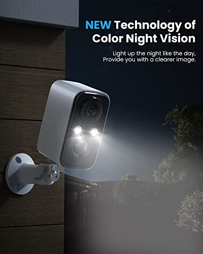 【2022】Security Cameras Wireless Outdoor with Solar Panel-FOAOOD Cameras for Home Security, Home Camera with Color Night Vision, PIR Human Detection, 2-Way Talk, IP66 Waterproof, SD Card/Cloud Storage