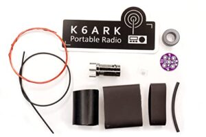 k6ark qrp antenna matching unit kit – female bnc, (ak-qrp-bnc-f)