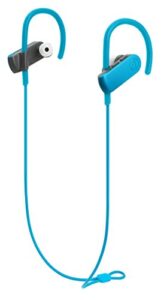 audio-technica ath-sport50btbk sonicsport bluetooth wireless in-ear headphones, blue